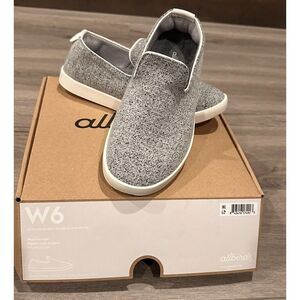 Allbirds Womens Wool Lounger Gray Casual Flats Size 6